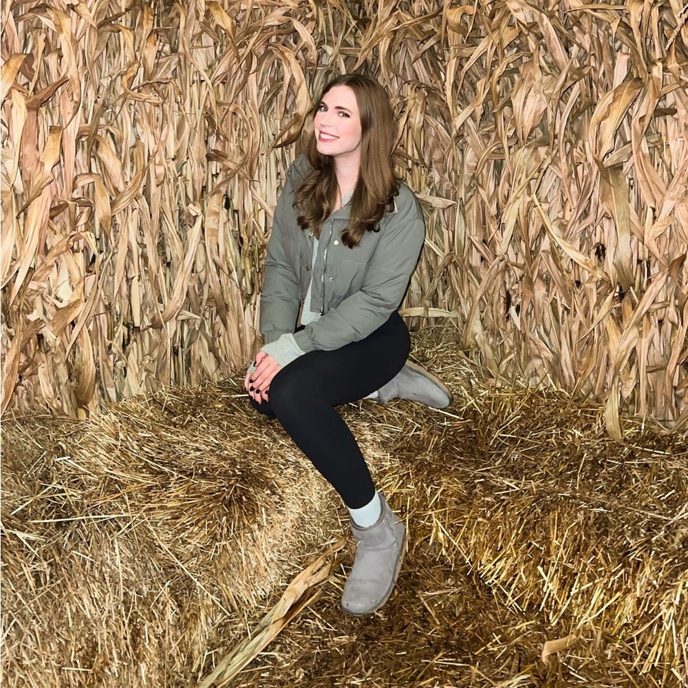 Luvalot Extra Cropped Puffer Jacket - image 1